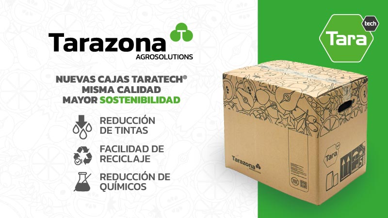nuevas cajas Taratech, mas sostenible con la misma calidad