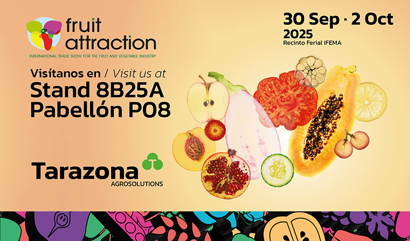 tarazona agrosolutions participa en la proxima edicion de Fruit Attraction