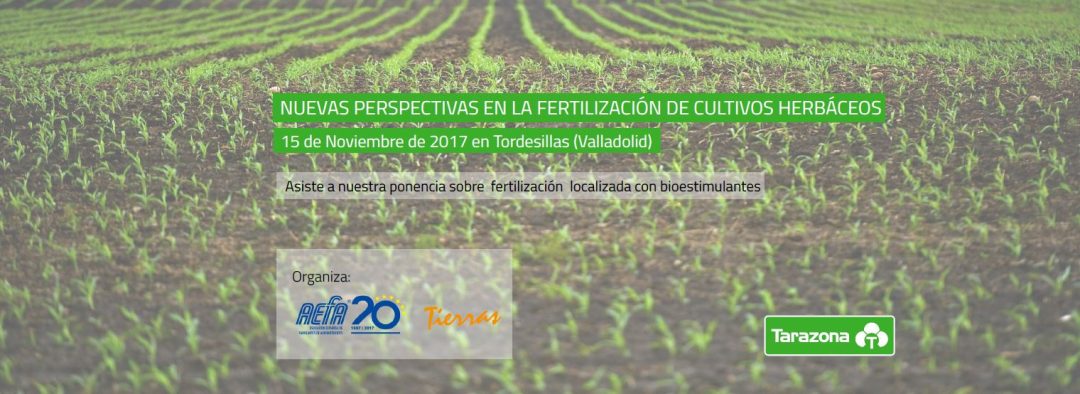 Tarazona patrocina la jornada de perspectivas sobre fertilización de cultivos herbaceos 1 2
